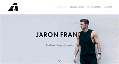 Desktop Screenshot of jaronfrand.com